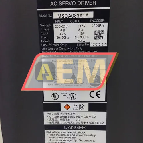 MSDA083A1A Panasonic resim 5