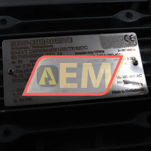 KA47T/DRP90M4BE1HRTFES7 SEW-EURODRIVE resim 2
