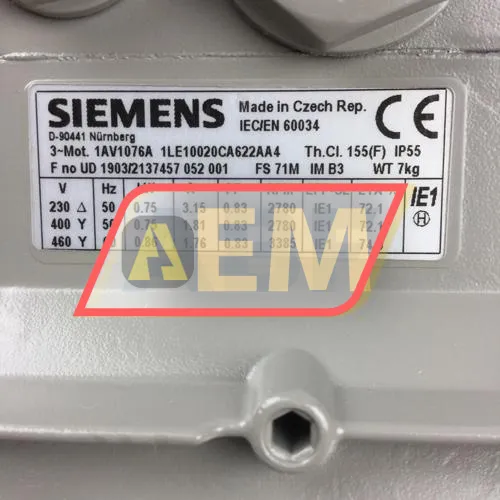 1LE1002-0CA62-2AA4 Siemens resim 2