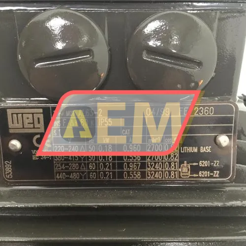 0.18K31AL0632B3 WEG resim 4
