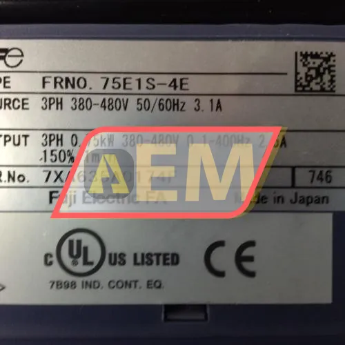 FRN0.75E1S-4E Fuji Electric resim 2
