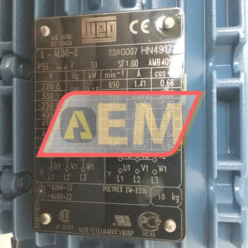 0.18K31AL0808B3 WEG resim 4