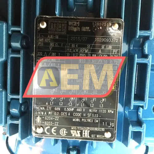 0.37K31AL0806B3 WEG resim 4