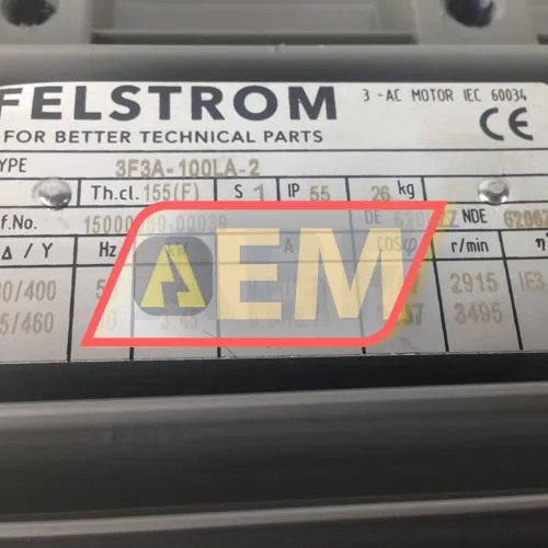 3F3A-100LA-2B34 Felstrom resim 3
