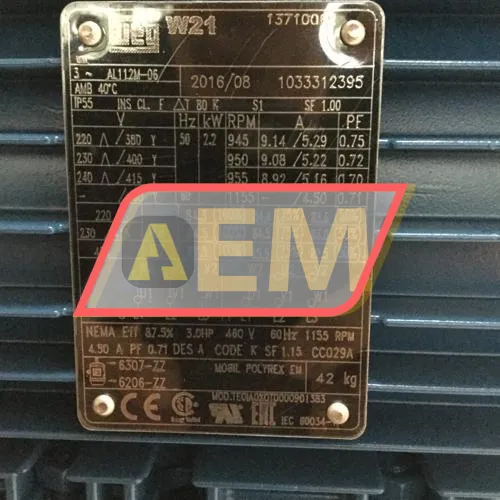 2.2K31AL3112M6B3 WEG resim 4