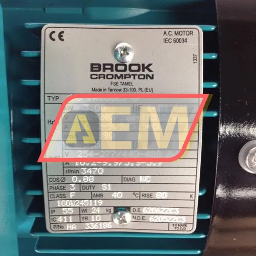 WU-DA100LJ-D-B5 Brook Crompton resim 2