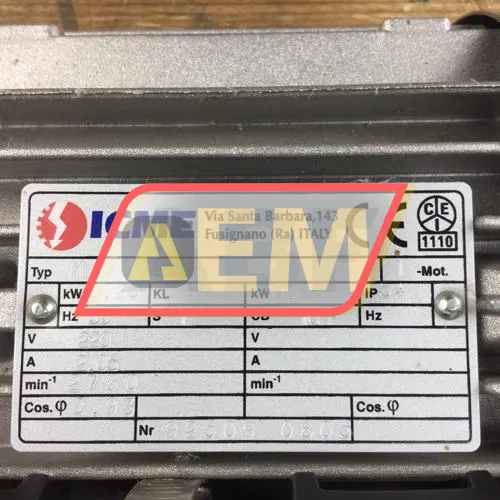 M63B2B14 ICME Italy resim 2