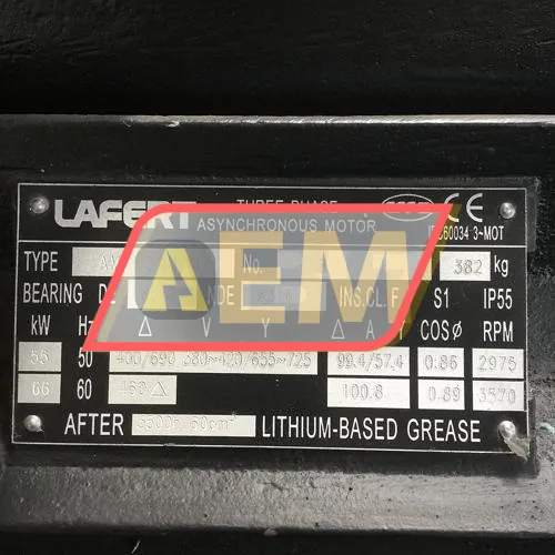 AMC250MN2B5 Lafert resim 4
