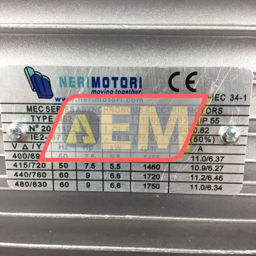 MS2132S-4B3 Neri Motori resim 2